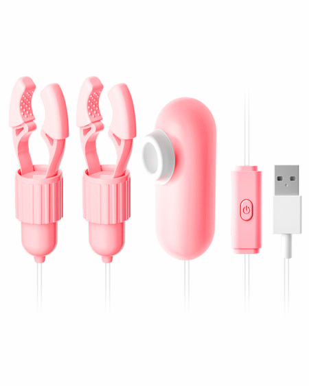 nipple clamp sucking vibrator