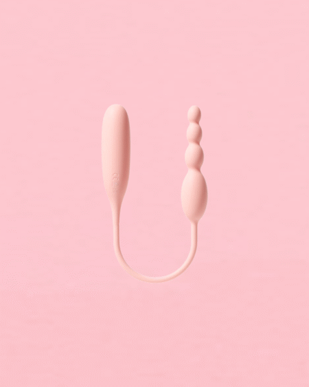 Remote-controlled anal plug vibrator